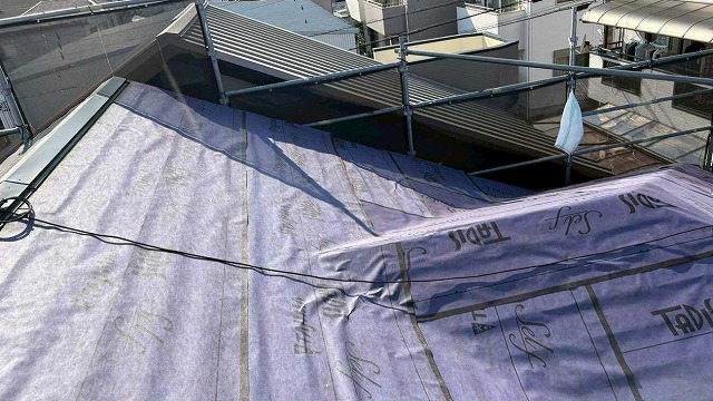 雨漏り対策に必須の防水シート